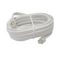 Cordon telephonique 4m rj12 vers rj12 6p6c fiche cable fil telephone video tcu364 ECLATS DESTOCKAGE