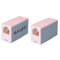Adaptateur telephonique rj12 femelle vers rj12 femelle 6p6c us voyage tcu2 - ECLATS DESTOCKAGE
