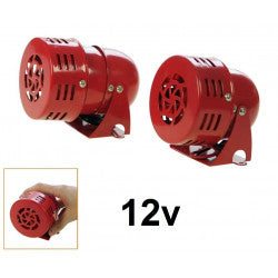 Sirene moteur a turbine electromecanique 12v 0,7a 500m 110db Ms 190 ms190 alarme sonore sv/s1 ms12 ECLATS DESTOCKAGE
