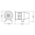 Sirene moteur a turbine electromecanique 12v 0,7a 500m 110db Ms 190 ms190 alarme sonore sv/s1 ms12 ECLATS DESTOCKAGE