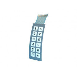 Membrane pour clavier electronique etanche sa223 sa223b systeme alarme automatisme de portail ECLATS DESTOCKAGE
