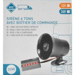Sirene electronique 12v police americaine usa fbi 6 tons bateau pompier camion ambulance klaxon us ECLATS DESTOCKAGE