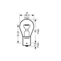 Ampoule electrique eclairage ba15s 12v 21w b15 b15s ba15 ba-15s pour gyrophare gm12a b r gmg12a b r ECLATS DESTOCKAGE