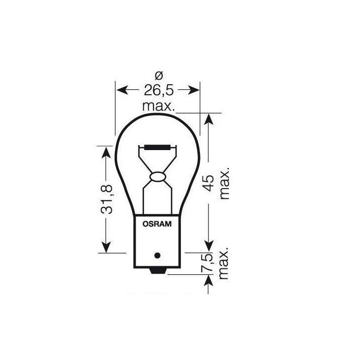 Ampoule electrique eclairage ba15s 12v 21w b15 b15s ba15 ba-15s pour gyrophare gm12a b r gmg12a b r ECLATS DESTOCKAGE