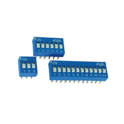 Interrupteur dip 6 positions de rechange pour sus61 ds 6 velleman ECLATS DESTOCKAGE