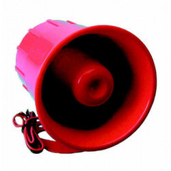 Sirene alarme electronique 114db 6v 7v 8v 9v 10v 11v 12v 15w police americaine us rouge es 626 alarm ECLATS DESTOCKAGE