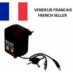 Alimentation 220v 230v 240v 3v 12vcc 0.5a 3.5v 4.5v 6v 7.2v 7.5v 9v 12v 500ma adaptateur alim ECLATS DESTOCKAGE
