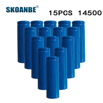 15 pile batterie lc 14500 accu rechargeable lc14500 icr aa 2a 1300mah 3.7v ion lithium ECLATS DESTOCKAGE