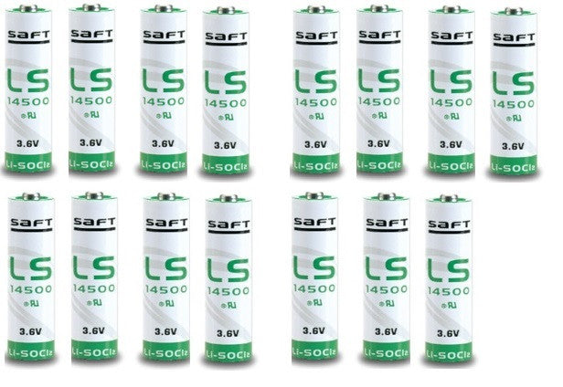 40 piles saft lithium ls14500 souder aa cr14505 er14505 ls-14500 er6h ls14500c ltc17c 3.6v 2400mah ECLATS DESTOCKAGE