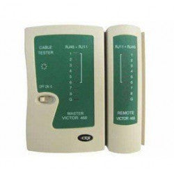 Testeur lan cable reseau rj45 rj12 rj11 rj10 vtlan4 fil telephonique ECLATS DESTOCKAGE