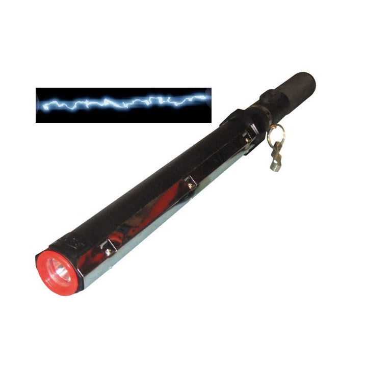 Matraque paralyseur taser torche electrifiee rechargeable defense electrique 300kv anti agression ECLATS DESTOCKAGE