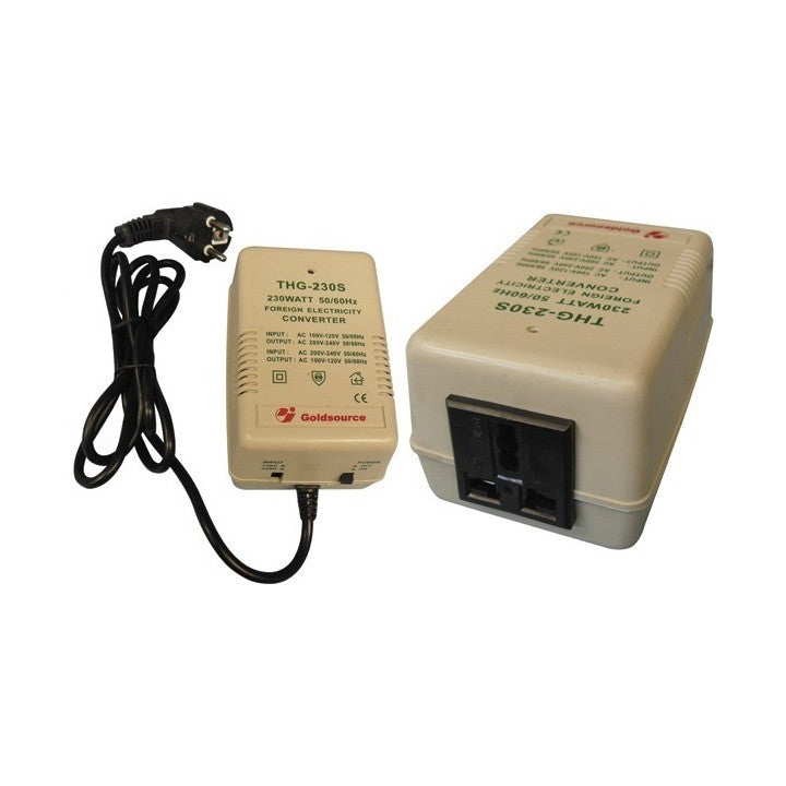 Convertisseur changeur tension 220/110v 200w crête 250w 220v 110v 230v 115v 240v 120v 110 ECLATS DESTOCKAGE