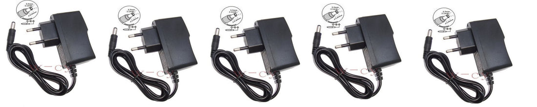 5 Alimentation 110v 220v vers 12v adaptateur 1a 0.5a 0.8a 0.7a 0.9a ac dc - ECLATS DESTOCKAGE
