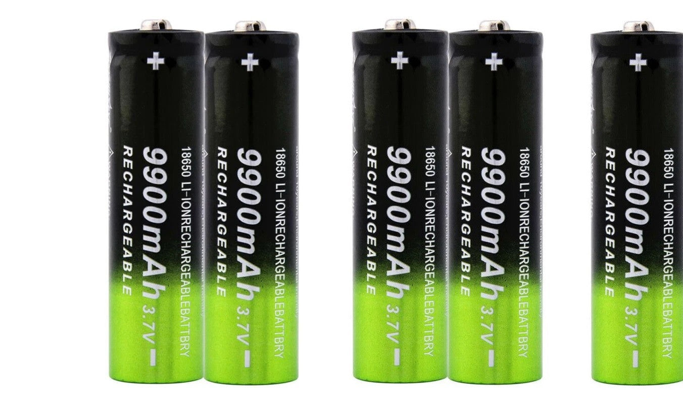 5 batteries rechargeable 18650 3.7v 9000mah 9a KingWei li-ion pour lampe torche q5 - ECLATS DESTOCKAGE