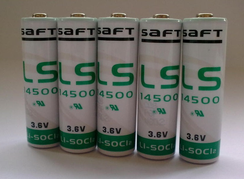 5 pile lithium ls 14500 aa 3.6v 2000mah cr14505 er14505 ls14500 er6h ls14500c ltc17c tl5104 er6aa ECLATS DESTOCKAGE