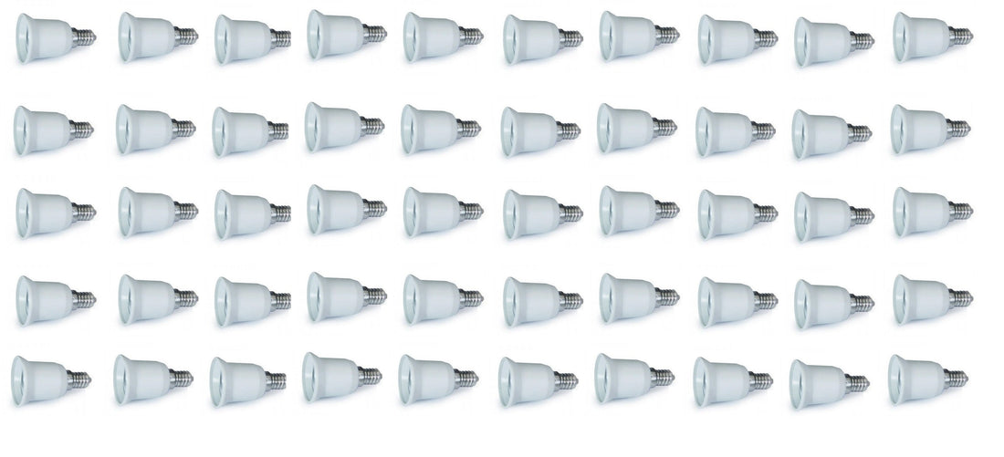50 adaptateurs convertisseur e14 a e27 douille ampoule led culot 12v 24v 48v 220v ECLATS DESTOCKAGE