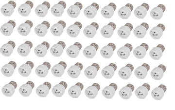50 adaptateurs convertisseur e27 vers gu10 douille lampe ampoule led culot 12v 24v 48v 220v ECLATS DESTOCKAGE
