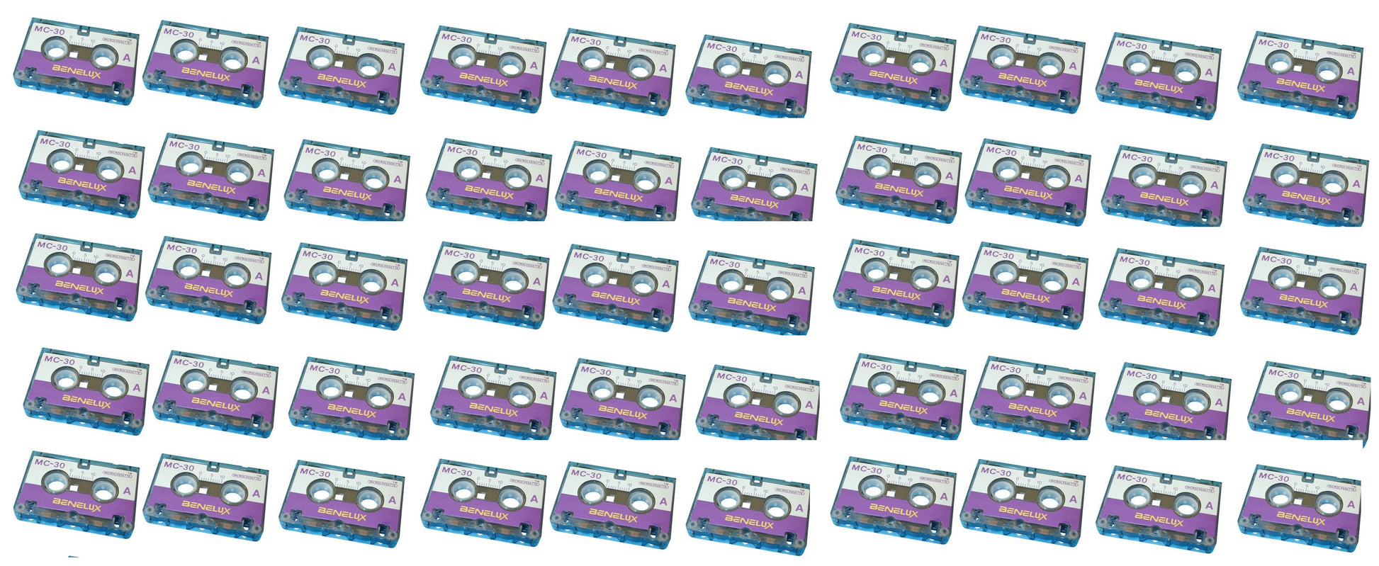 50 microcassette k7 audio miniature 30 minutes mc-30 enregistreur telephone repondeur cassette ECLATS DESTOCKAGE