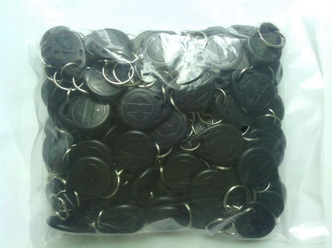 50 Tag noir 13.56mhz rfid ic iso14443A s50 clef porte cle etanche Anti-corrosion mifare nfc 1K - ECLATS DESTOCKAGE