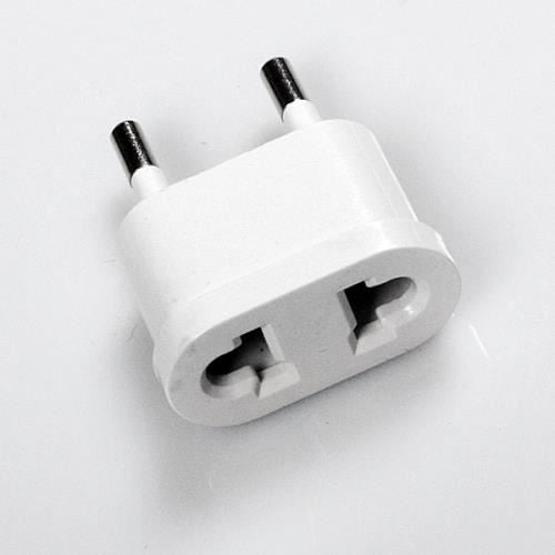 500 Adaptateur blanc prise electrique secteur voyage us vers fiche euro chine japon canada - ECLATS DESTOCKAGE