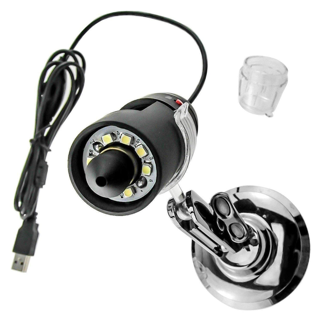 500X microscope électronique Zoom optique 8 LED USB Microscope Digital pour Science ECLATS DESTOCKAGE
