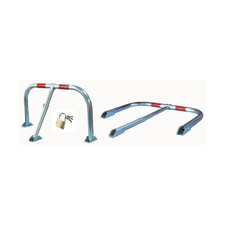 Barriere arceau de parking reservation emplacement stationnement voiture um01 ECLATS DESTOCKAGE