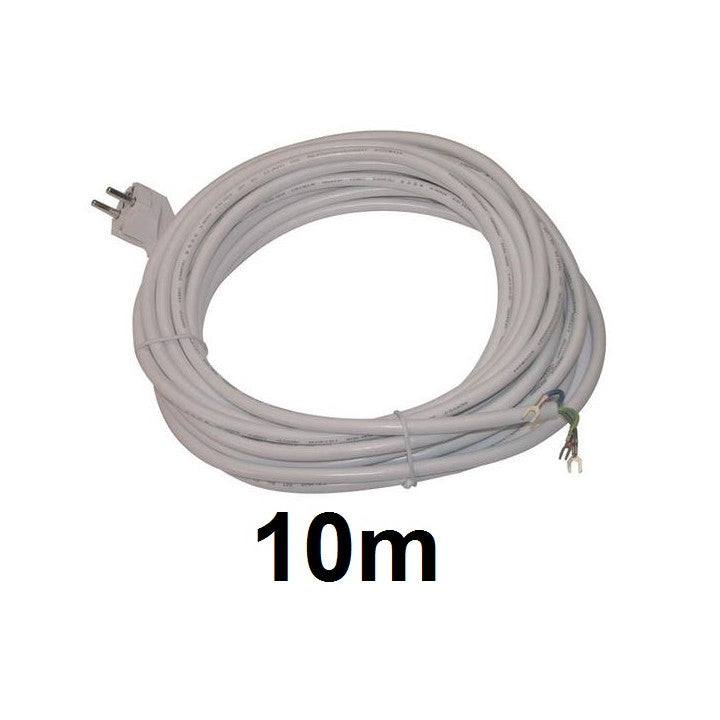 Cable electrique blanc h05vvf ho5vv-f 3x1.5 3 fils 1,5mm2 3g1,5 mm² ø8mm (10m 3 x 1,5) ECLATS DESTOCKAGE