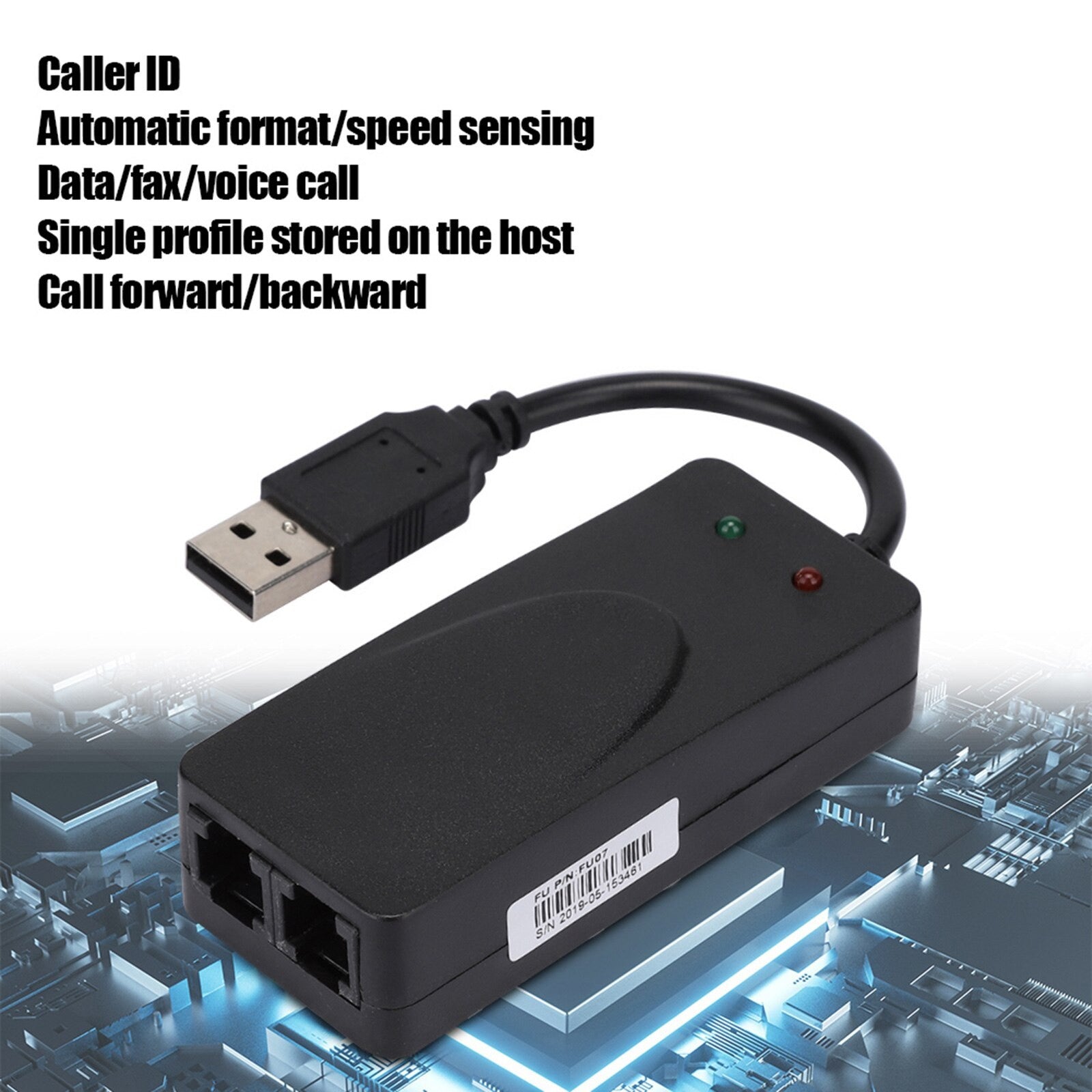 56 kbits/s data fax / modem - usb telephonique 2.0 56k v.92 v90 xp vista win7 ECLATS DESTOCKAGE
