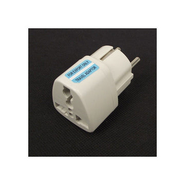 Adaptateur voyage prise secteur anglaise allemagne europe uk suisse italie australie japon canada ECLATS DESTOCKAGE