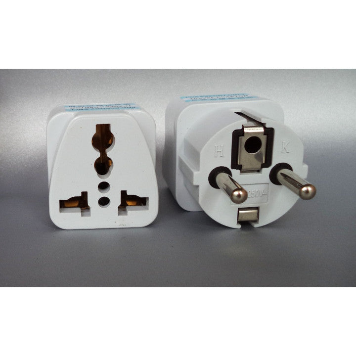 Adaptateur voyage prise secteur anglaise allemagne europe uk suisse italie australie japon canada ECLATS DESTOCKAGE