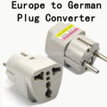 Adaptateur voyage prise secteur anglaise allemagne europe uk suisse italie australie japon canada ECLATS DESTOCKAGE
