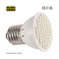 Lampe led smd 60led e27 220v 2.5w 3w équivalente à 40w 45w ampoule blanc chaud eclairage ECLATS DESTOCKAGE