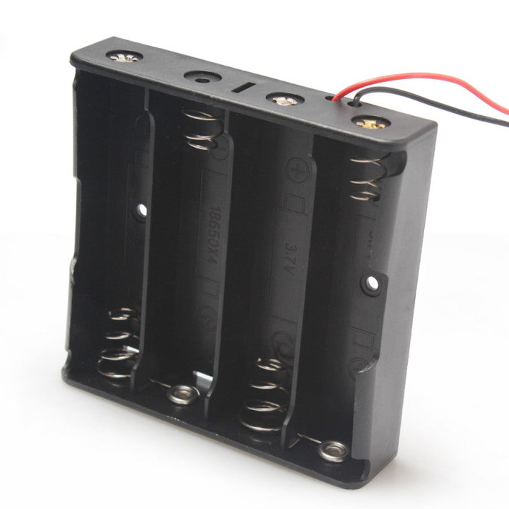 1 Boitier Bloc Coupleur Support de 4 Batterie Pile rechargeable 18650 3.7v ECLATS DESTOCKAGE