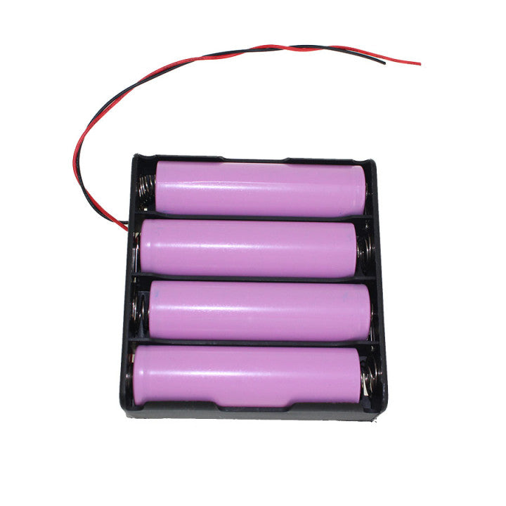 1 Boitier Bloc Coupleur Support de 4 Batterie Pile rechargeable 18650 3.7v ECLATS DESTOCKAGE