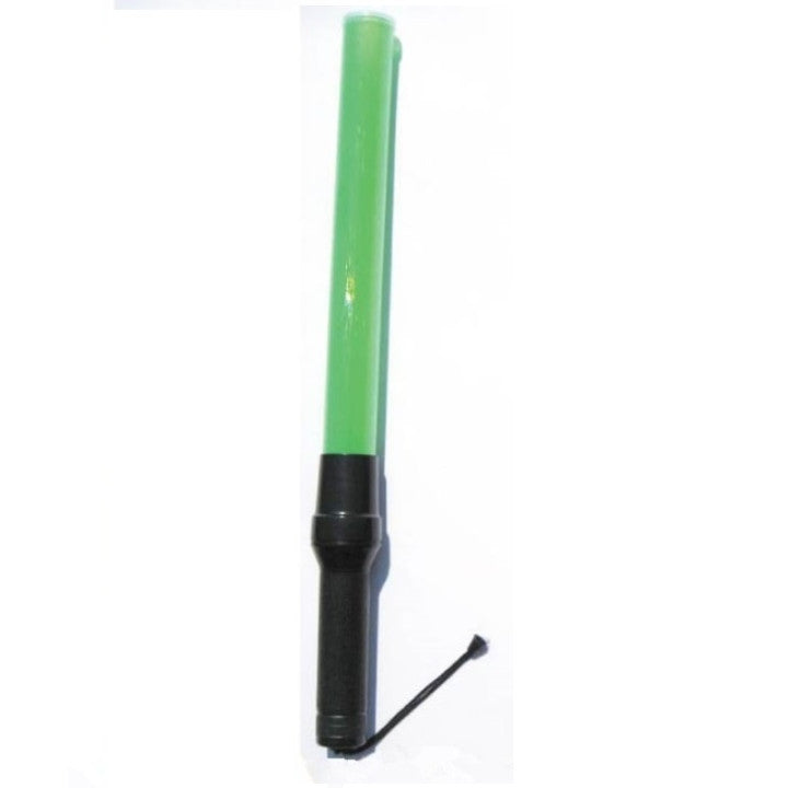 Baton police signalisation vert lumineux route circulation automobile avion ECLATS DESTOCKAGE