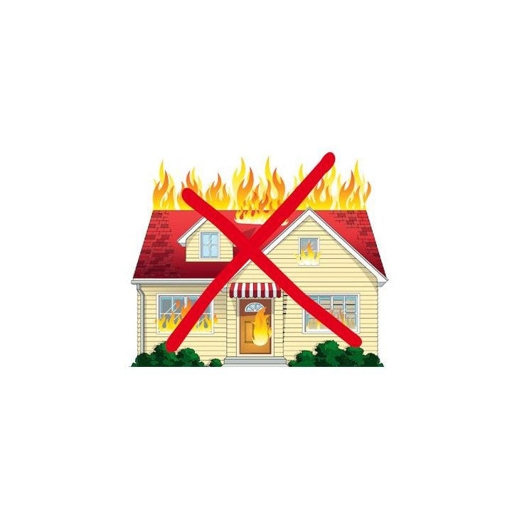 Détecteur de fumée en 14604 fa23 Flamingo alarme incendie autonome 9v buzzer - ECLATS DESTOCKAGE