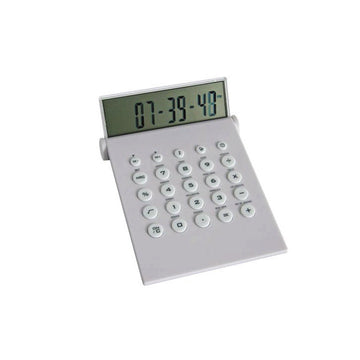 Calculatrice horloge universelle calculette cal9 date calendrier affichage jour mois annee alarme ECLATS DESTOCKAGE