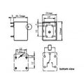 Relais miniature 12v cc 125vca/3a 1 x repos travail 12vdc vr3sm121c velleman ECLATS DESTOCKAGE