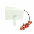Sirene 105db 110db blanche 6v 7v 8v 9v 10v 11v 12v 13v etanche alarme electronique sonore - ECLATS DESTOCKAGE