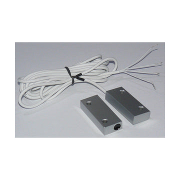 Capteur detecteur ouverture magnetique blinde 460fr 3M alarme contact nf saillie ms-18m 4 fil ECLATS DESTOCKAGE