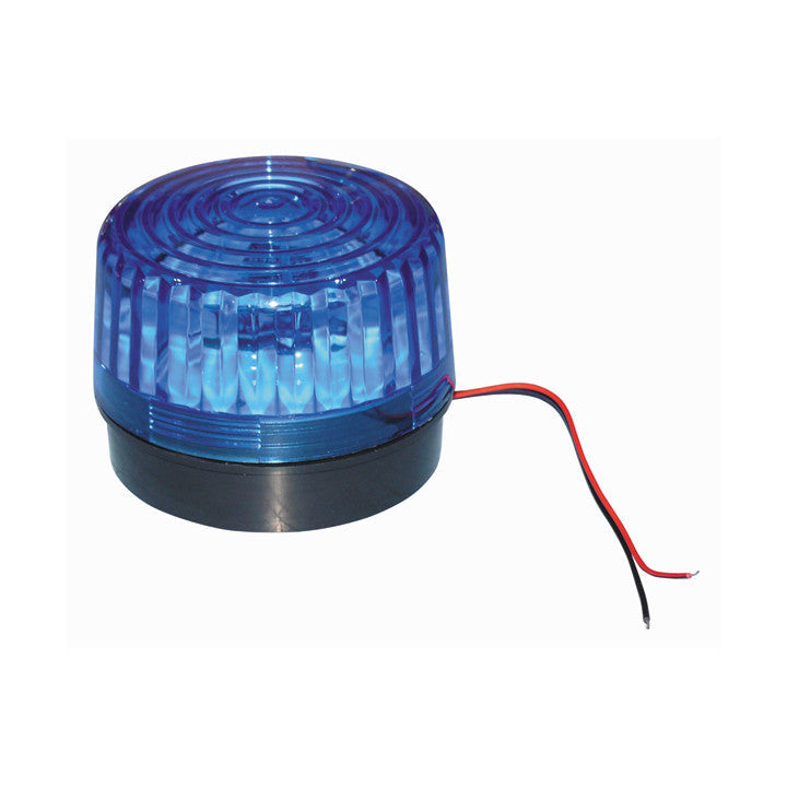 Flash alarme etanche xenon 220vca bleu ø99x75mm ip 65 haa220b flashs alarmes electroniques vol ECLATS DESTOCKAGE