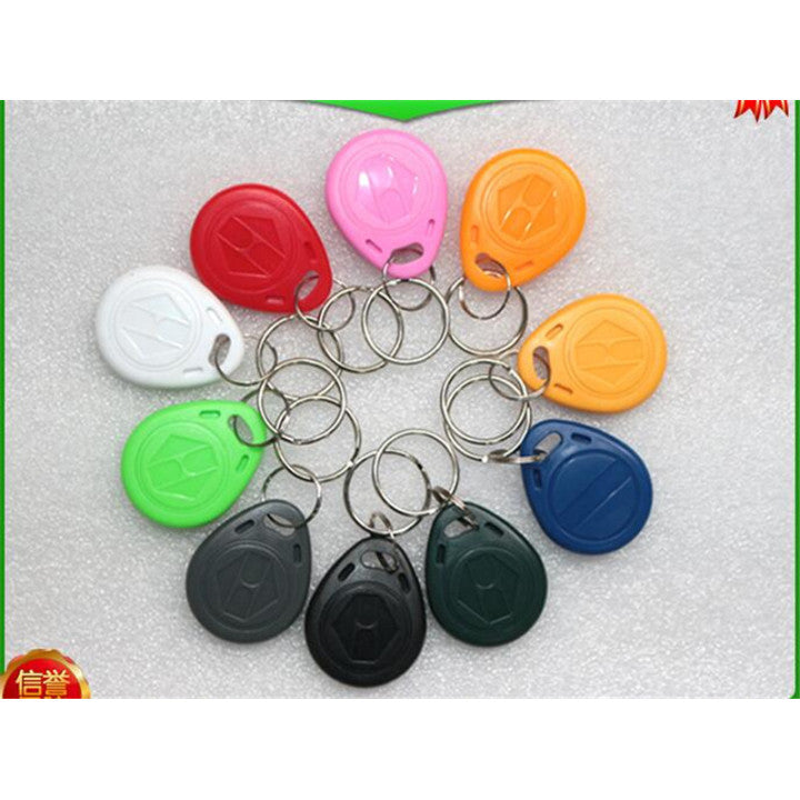 1 pcs tag cle badge clef em4305 em4100 em4102 RFID 125KHz enregistrable bleu - ECLATS DESTOCKAGE