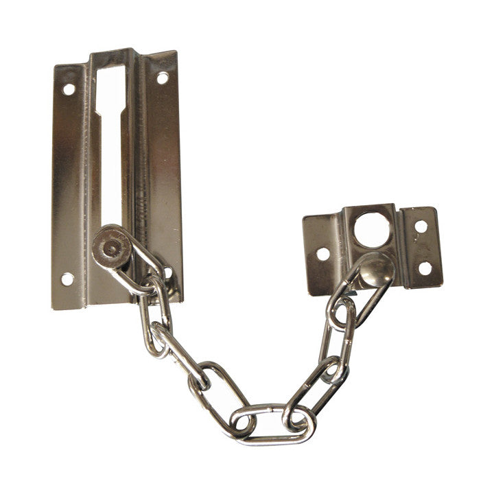Chainette de securite chaine surete chrome de porte appartement villa habitation ECLATS DESTOCKAGE