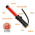 Baton lumineux 26cm torche Eclairage led lumiere rouge circulation route aeroport ECLATS DESTOCKAGE