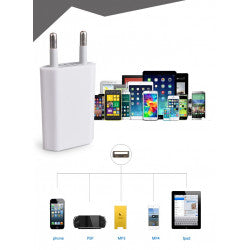 Adaptateur secteur 220v chargeur euro 1 usb dual 1a pour Samsung iPhone HTC ECLATS DESTOCKAGE