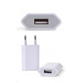 Adaptateur secteur 220v chargeur euro 1 usb dual 1a pour Samsung iPhone HTC ECLATS DESTOCKAGE
