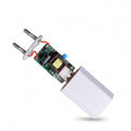 Adaptateur secteur 220v chargeur euro 1 usb dual 1a pour Samsung iPhone HTC ECLATS DESTOCKAGE