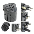 Adaptateur universel secteur prise electrique voyage 150 pays europe hq-travel11 usa uk japon suisse ECLATS DESTOCKAGE