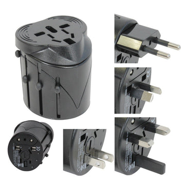Adaptateur universel secteur prise electrique voyage 150 pays europe hq-travel11 usa uk japon suisse ECLATS DESTOCKAGE