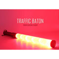 Baton lumineux GM torche rechargeable rouge signalisation police route circulation voiture avion ECLATS DESTOCKAGE